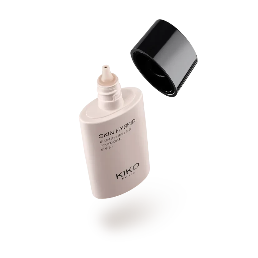 Тональний крем Kiko Milano Skin Hybrid Blurring Skin Tint Foundation spf30 01 Porcelain (03539)