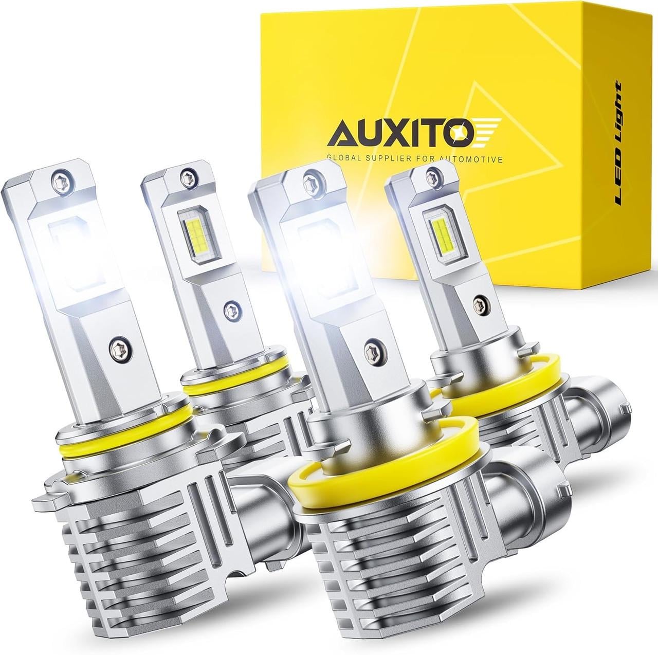 Лампы LED H11 45 Вт с активным охлаждением 6500K 2 шт. (S68WI)