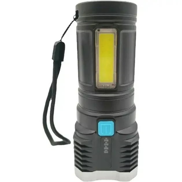 Фонарь ручной X509 4LED+COB - фото 6
