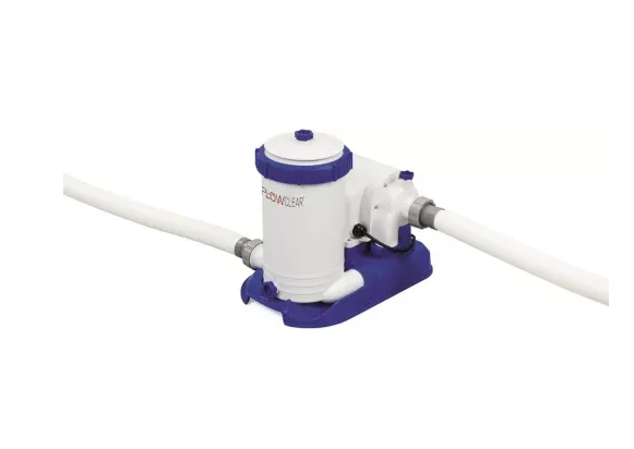 Фільтр-насос картриджний Bestway Flowclear 9463 л/год 350W для басейнів до 62000 л із картриджем типу IV та підключенням Ø 38 мм (3122940817)