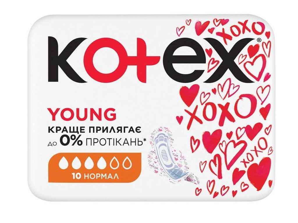 Прокладки гигиенические Young Normal 10 шт. 4 кр. (66474)