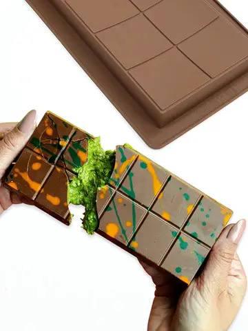 Форма для випічки D1022 Дубайський шоколад максі силіконова 22х10 см (1e4ece11) - фото 3 Форма для випічки D1022 Дубайський шоколад максі силіконова 22х10 см (1e4ece11) - фото 3