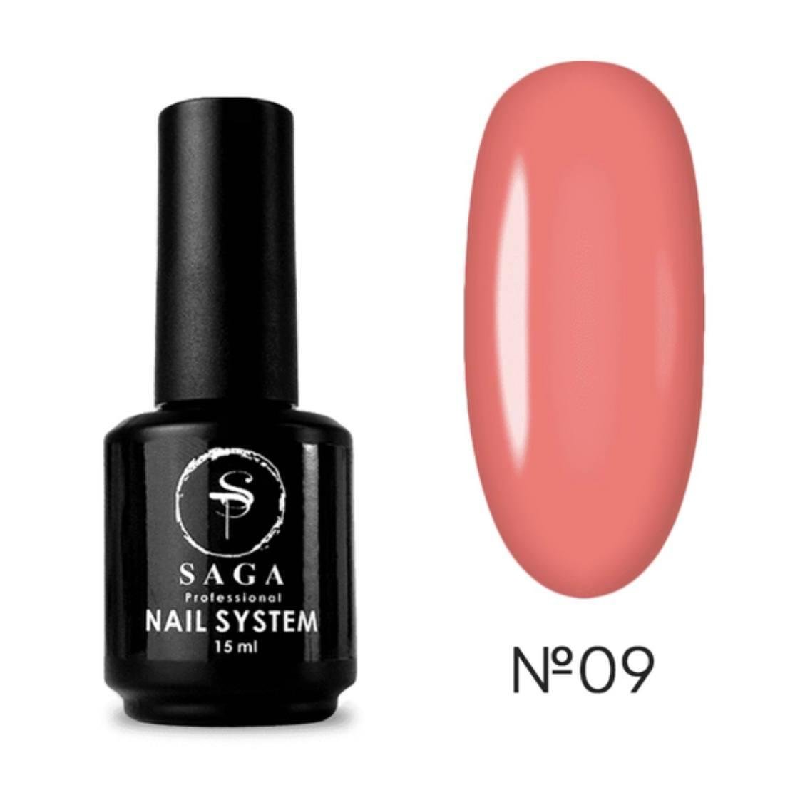 Гель для наращивания Saga Liquid Gel №09 15 мл