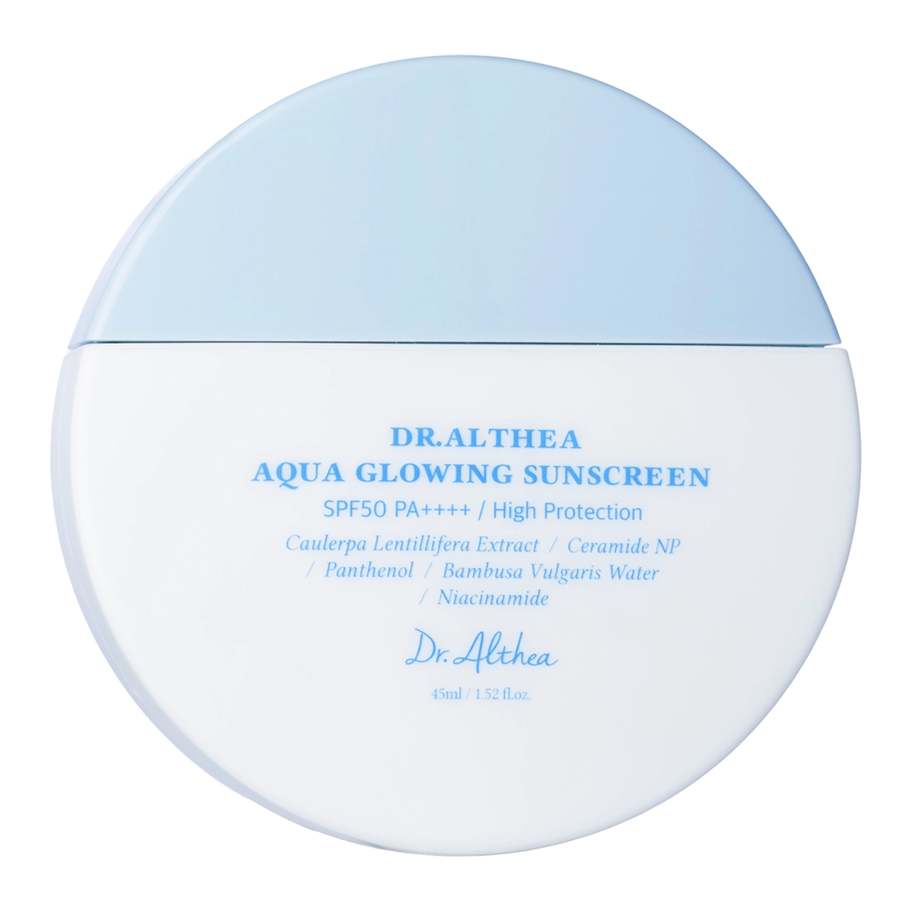 Солнцезащитный крем Dr.Althea Pro Lab Aqua Glowing Sunscreen увлажняющий Spf 50+ 45 мл (255989) Солнцезащитный крем Dr.Althea Pro Lab Aqua Glowing Sunscreen увлажняющий Spf 50+ 45 мл (255989)