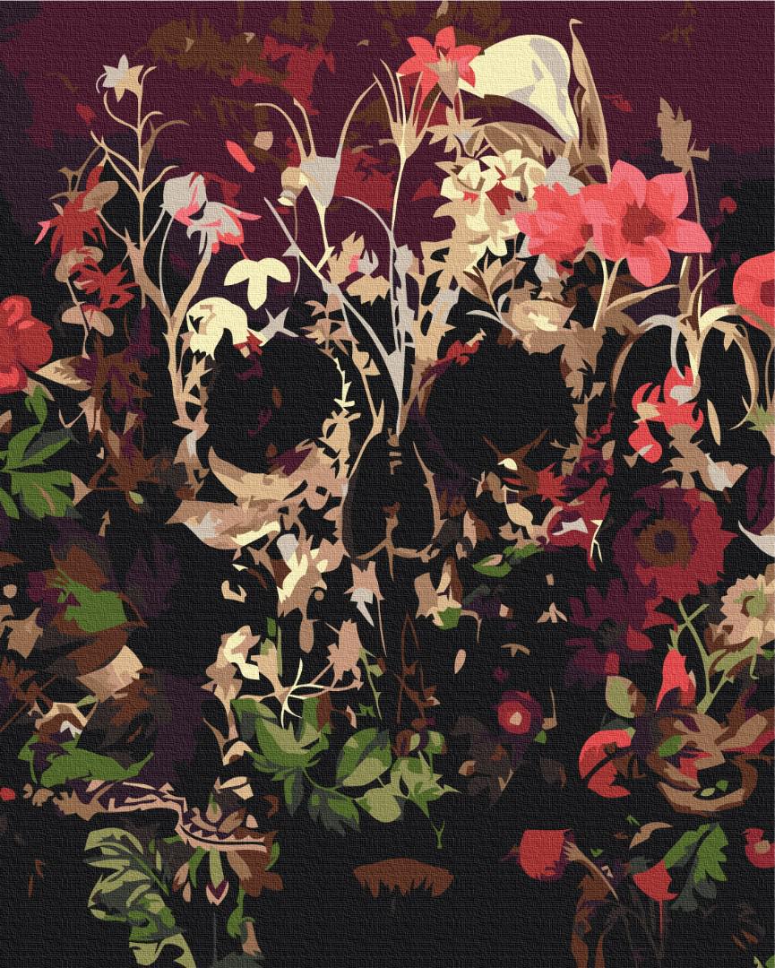 Картина по номерам Brushme Череп в сухоцветах 48x60 см (BS51520L) Картина по номерам Brushme Череп в сухоцветах 48x60 см (BS51520L)