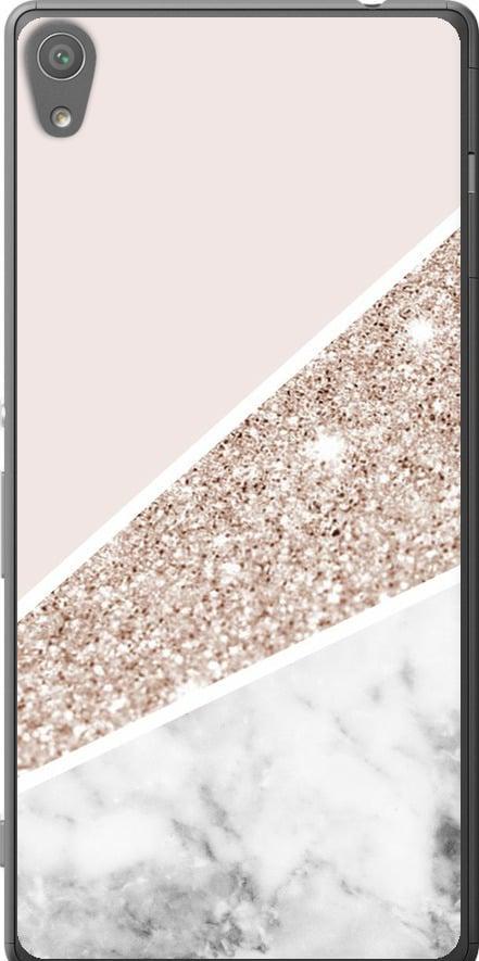 Чехол на Sony Xperia XA Ultra Dual F3212 Пастельный мрамор (4342u-391-42517)