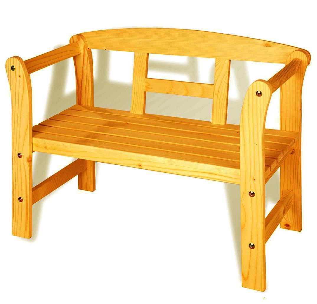 Скамейка детская из дерева Амафи Карри (САЧ-002303) Скамейка детская из дерева Амафи Карри (САЧ-002303)