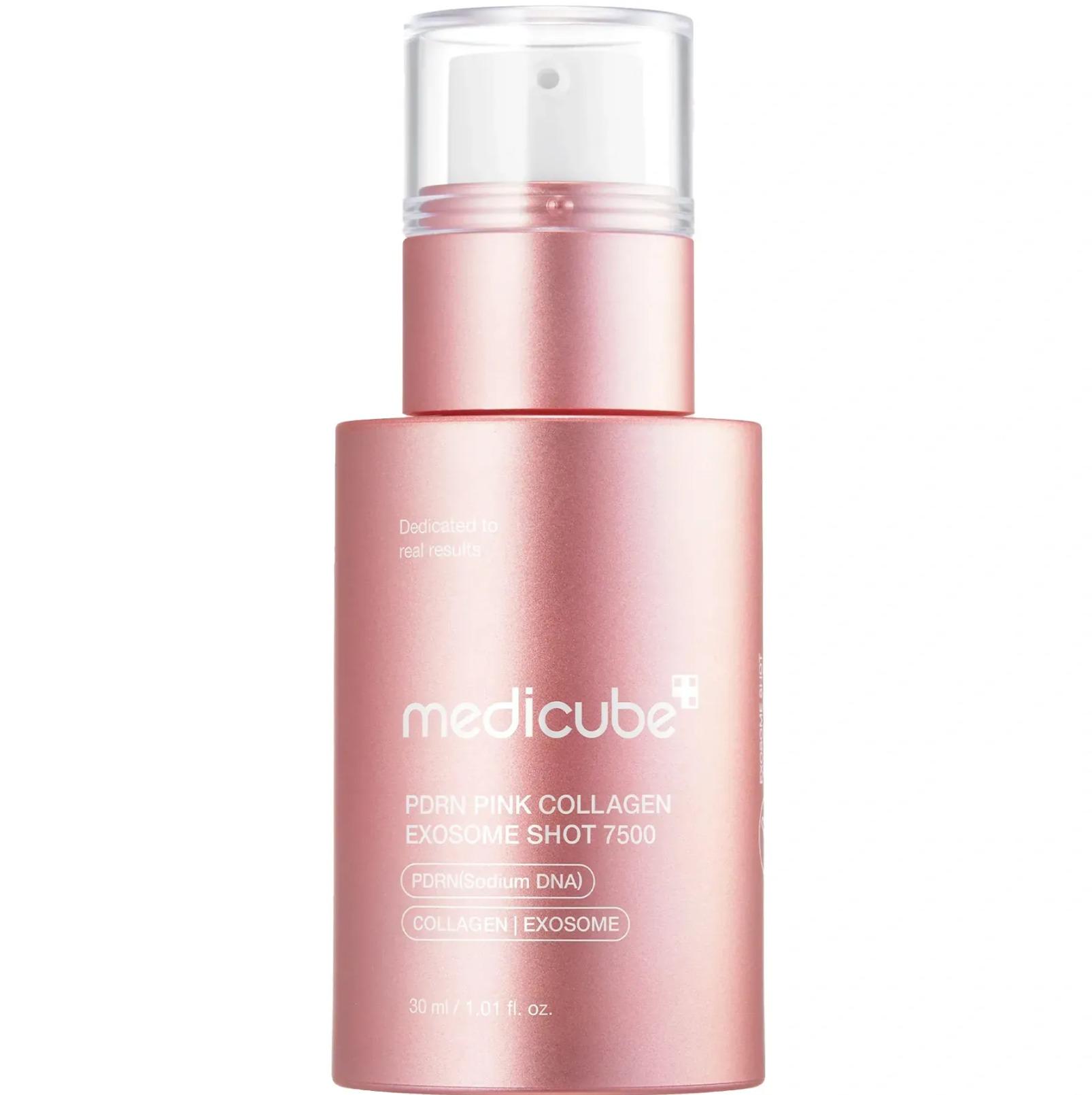 Сыворотка регенерирующая с полинуклеотидами экзосомами и спекулами Medicube PDNR Pink Collagen Exosome Shot 7500 30 мл (26283282)