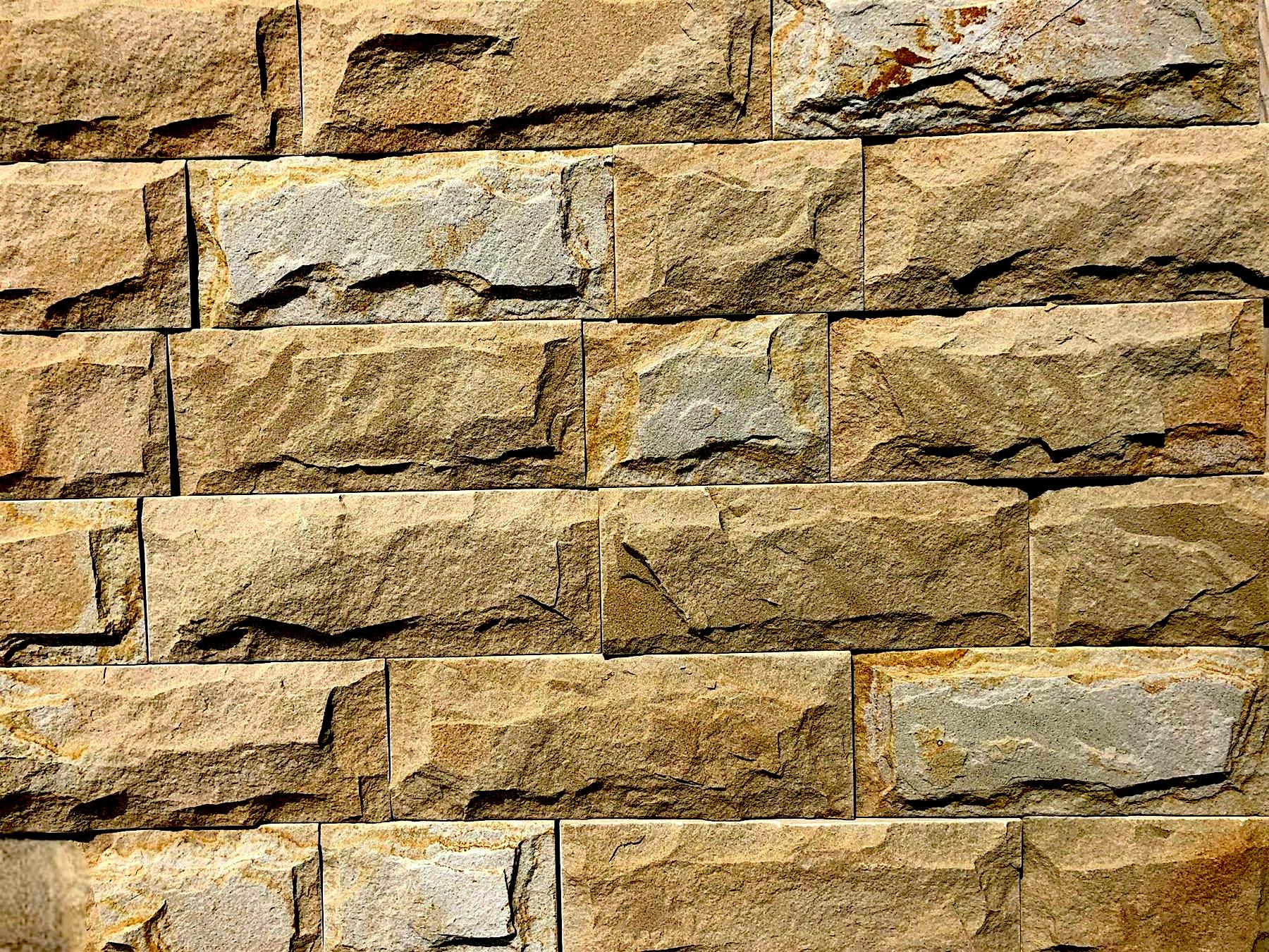 Плитка для фасаду та каміну рустована STONELAK YELLOW POLLY з каменю пісковика 10 см 1 м. кв./1 палета 15 м.кв. (991004) - фото 2 Плитка для фасаду та каміну рустована STONELAK YELLOW POLLY з каменю пісковика 10 см 1 м. кв./1 палета 15 м.кв. (991004) - фото 2