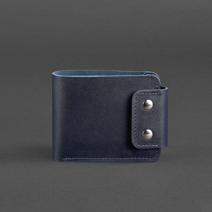 Портмоне мужской кожаный BlankNote Zeus 9.0 Темно-Синий (A-026616) - фото 5 Портмоне мужской кожаный BlankNote Zeus 9.0 Темно-Синий (A-026616) - фото 5