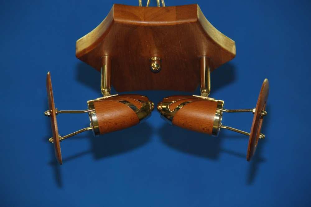 Бра с плафонами Ray L20007/2B FGD+BRN (IR005023)