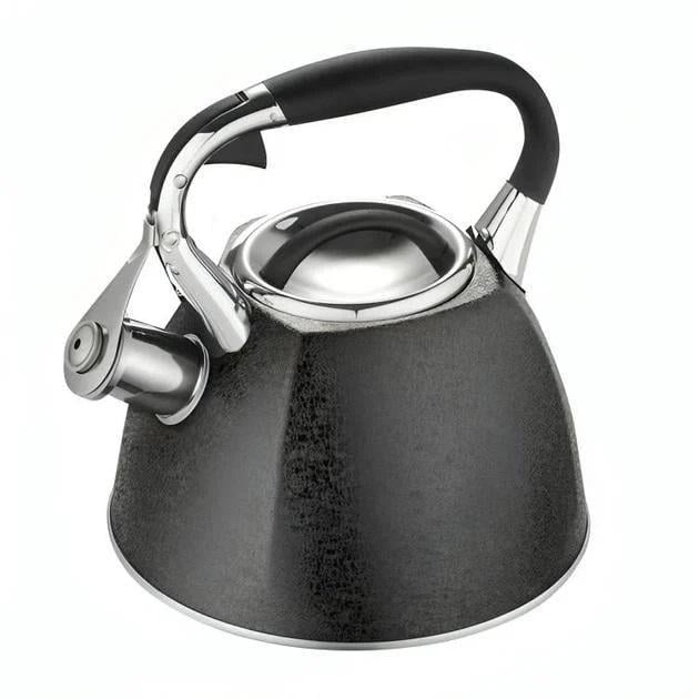 Чайник со свистком Edenberg EB-1991 нержавеющая сталь с турбо индукционным дном 3 л (EB-1991-1) - фото 1 Чайник со свистком Edenberg EB-1991 нержавеющая сталь с турбо индукционным дном 3 л (EB-1991-1) - фото 1