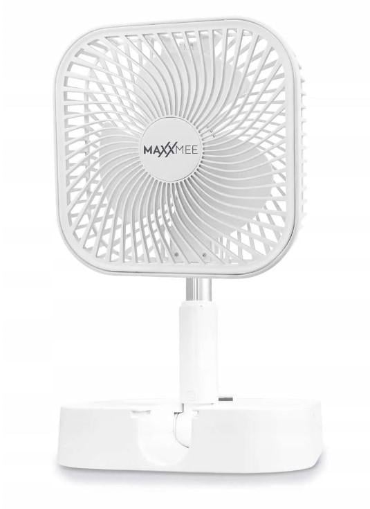 Вентилятор складной MAXXMEE аккумуляторный с поворотной подставкой Вентилятор складной MAXXMEE аккумуляторный с поворотной подставкой