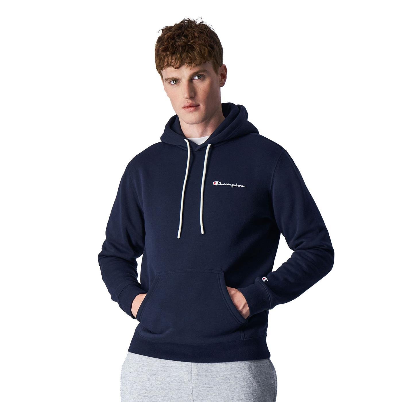 Худі CHAMPION Small Script Logo Fleece S Синій (219208-BS501)