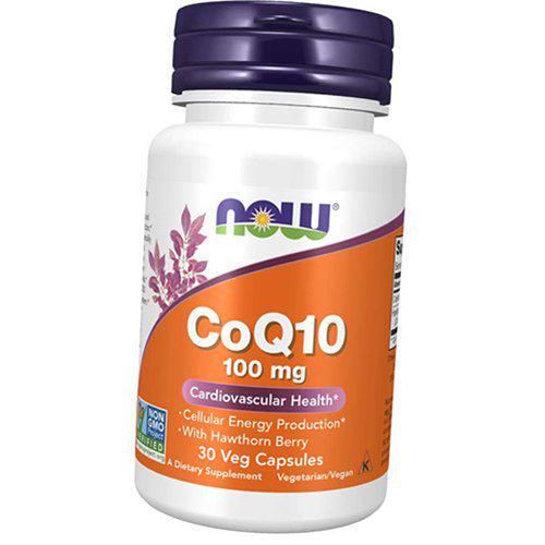 Коэнзим Q10 CoQ10 100 с Hawthorn Berry 30 вег.капс. (70128022)