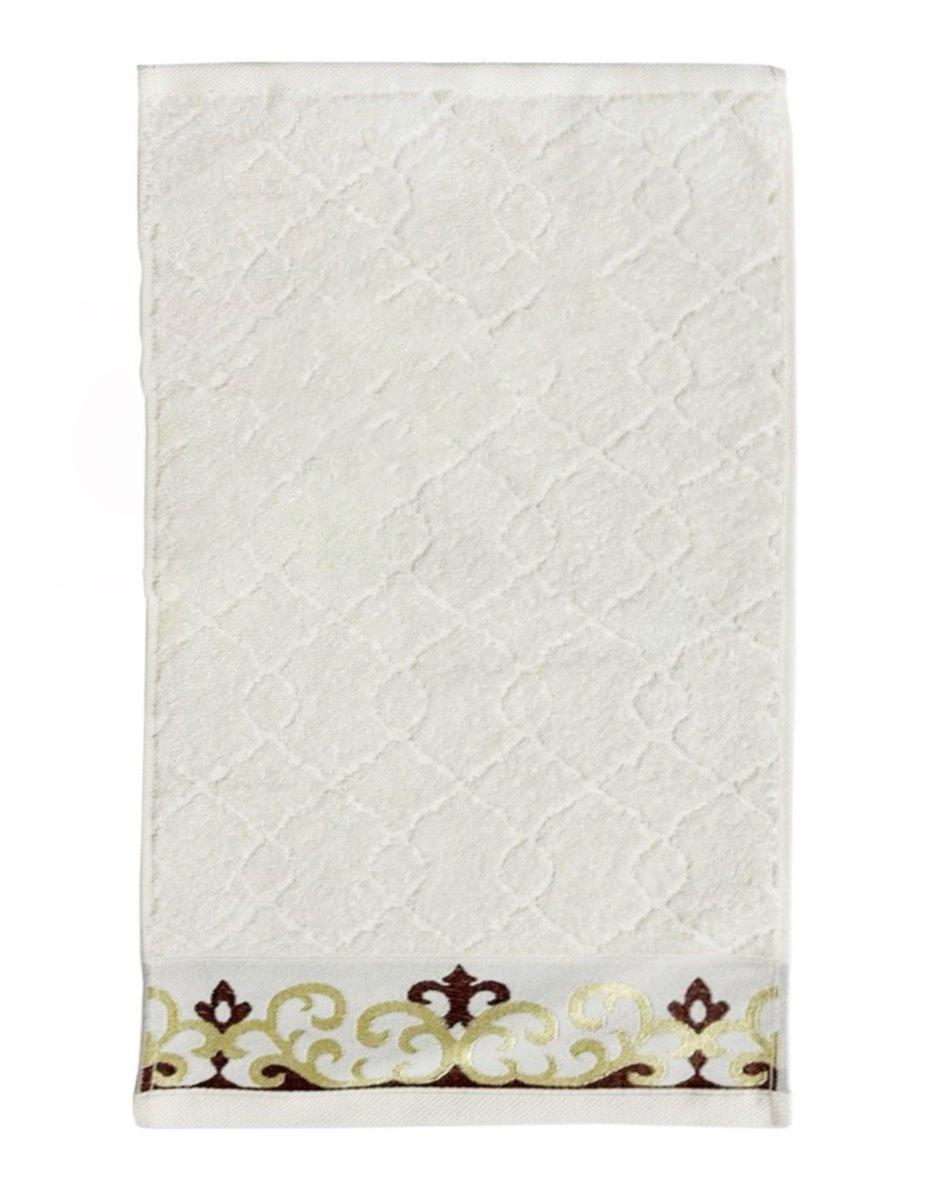 Полотенце Parisa J-194 coffee 420 г/м2 30x50 см Кремовый (21653)