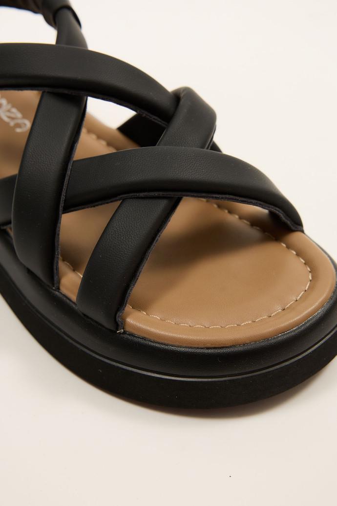 Сандалии женские LONZA на платформе р. 37 Черный (198993) - фото 5 Сандалии женские LONZA на платформе р. 37 Черный (198993) - фото 5