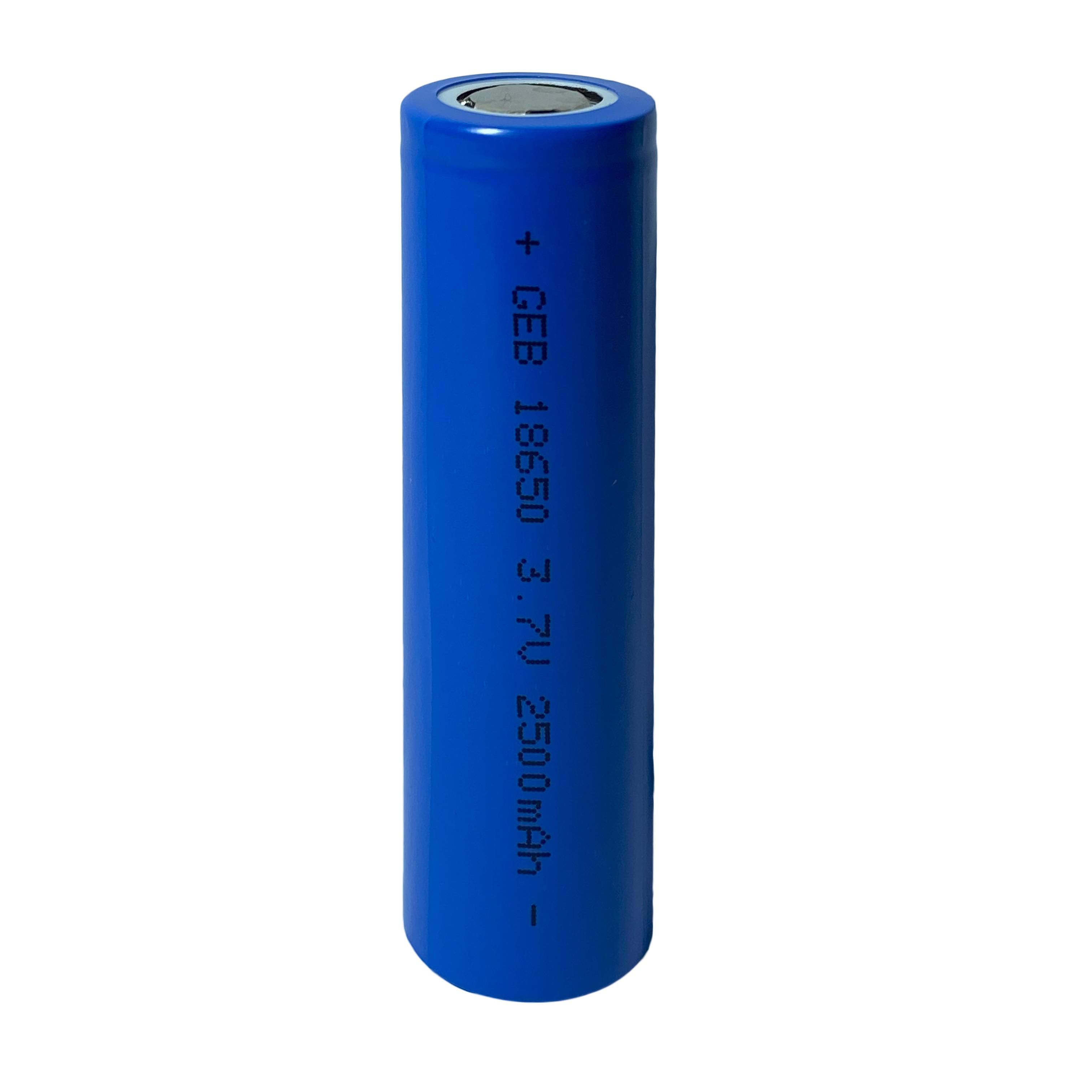 Акумулятор літій-іонний GEB 18650 Li-Ion 2500 mAh 3,7V (23722156)