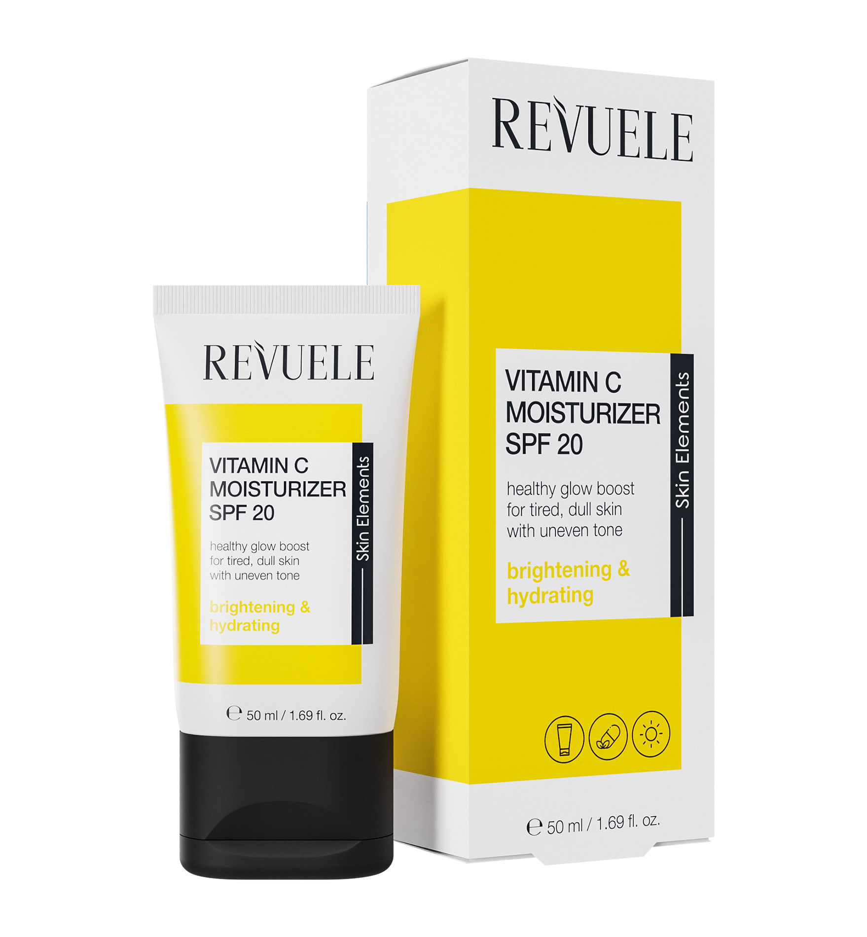 Крем для обличчя Revuele Vitamin C SPF 20 зволожуючий 50 мл (116254)