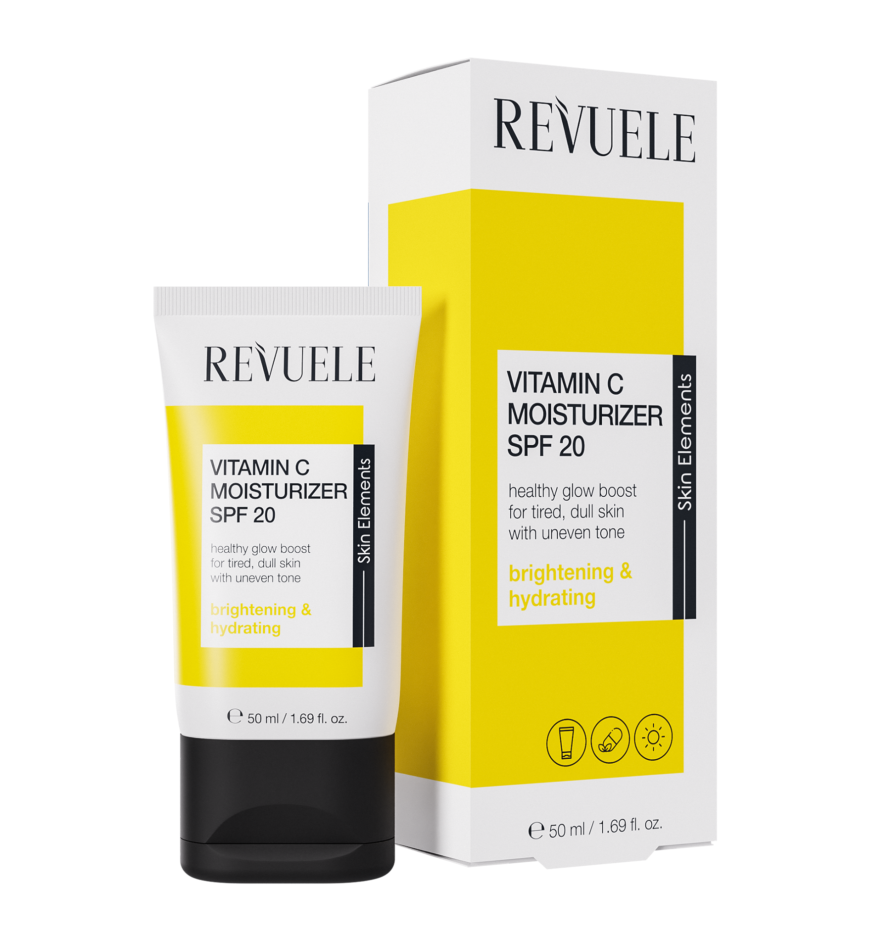 Крем для лица Revuele Vitamin C SPF 20 увлажняющий 50 мл (116254)