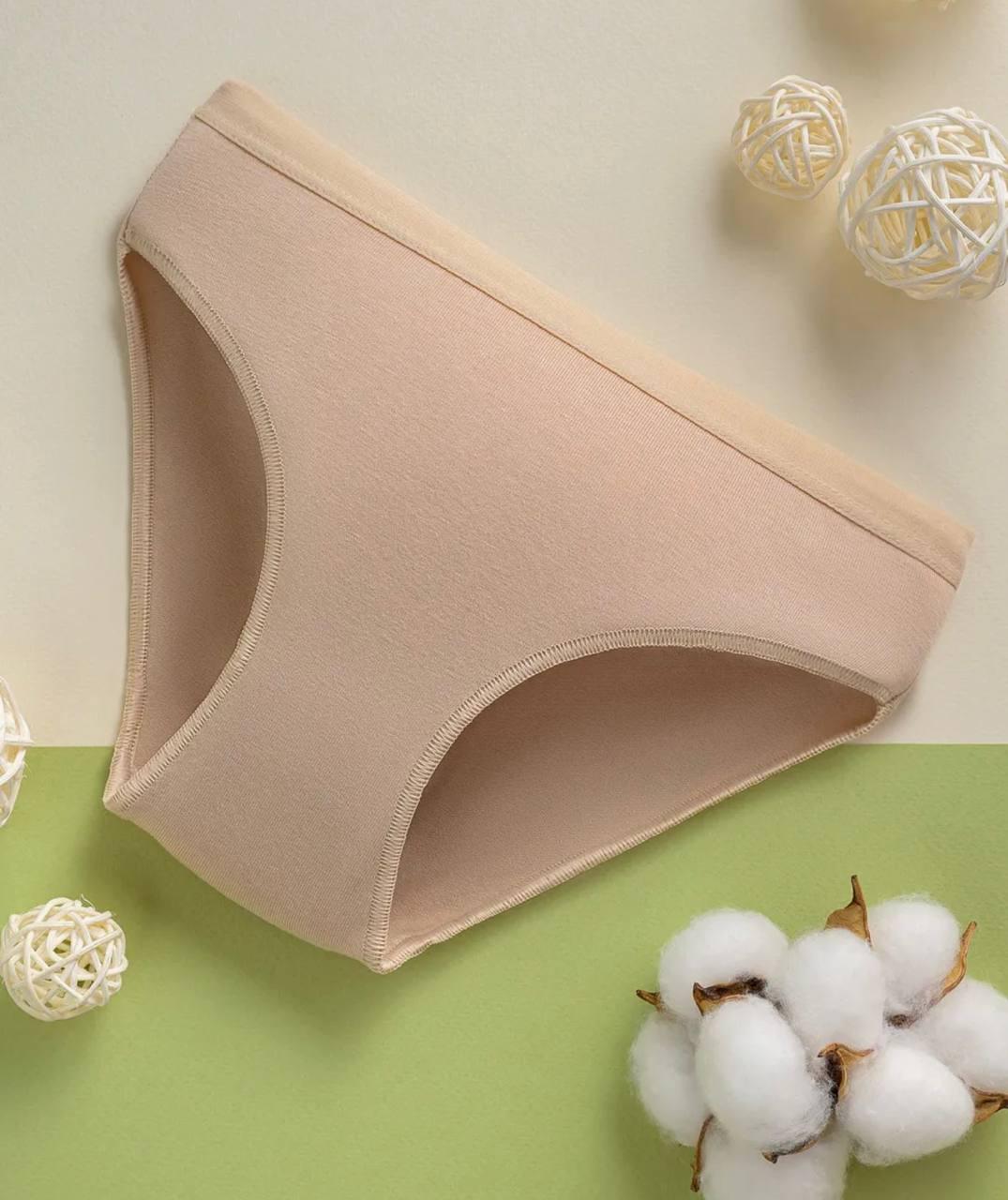 Набір трусів для танців/гімнастики для дівчинки BAYKAR р. 4 134-140 см 7-8 років 3 шт. Бежевий (5005-03)