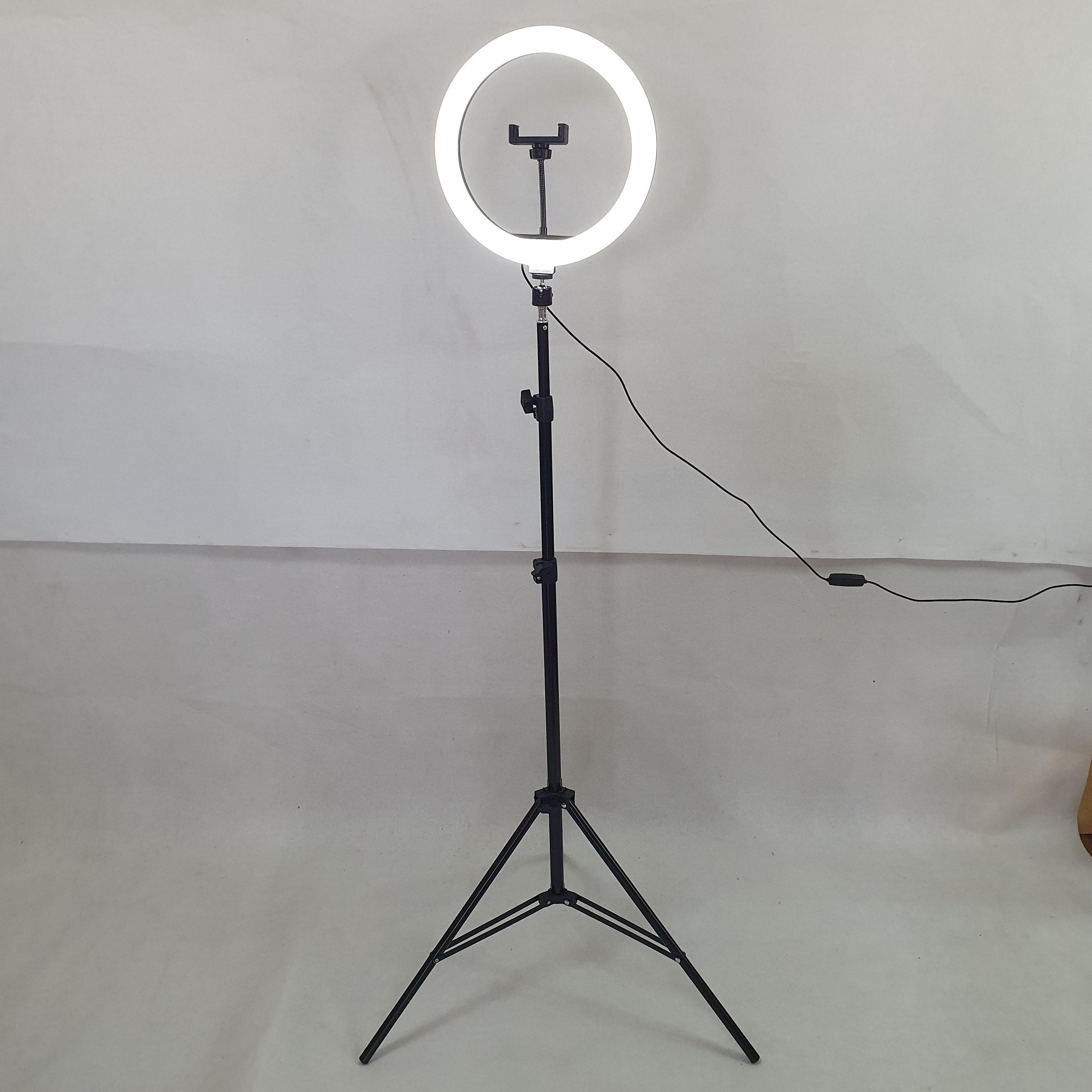 Кольцевая лампа Ring Fill Light QX-260T LED USB 5V со штативом 26 см (LRFL-26T) - фото 2 Кольцевая лампа Ring Fill Light QX-260T LED USB 5V со штативом 26 см (LRFL-26T) - фото 2