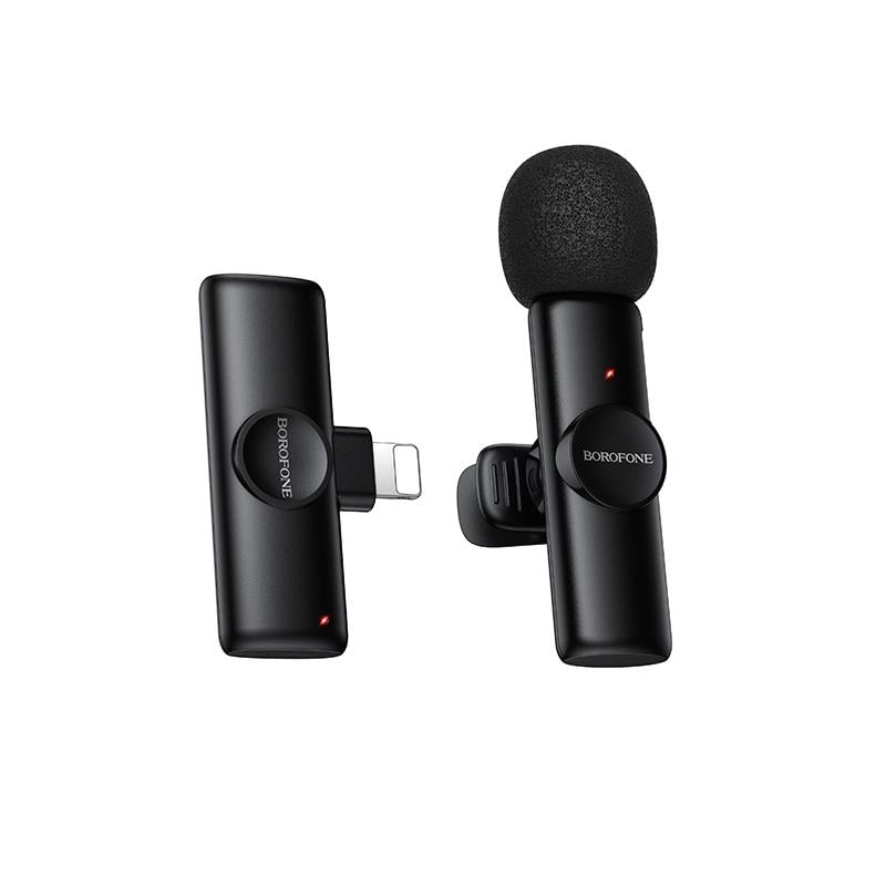 Мікрофонна система бездротова Borofone BFK16 Winner Lightning Black (6941991126482)