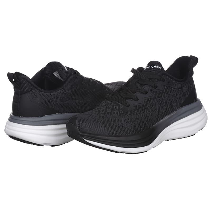 Кроссовки женские BaaS L1813-1C текстильные р. 39 Черный (20124)