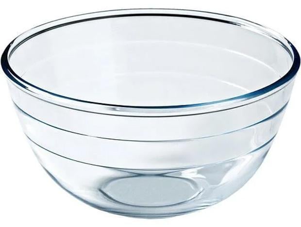 Миска Bergner San Ignacio Mediterraneo стеклянная Ø 21 см 2 л круглая (BGEU-1588)