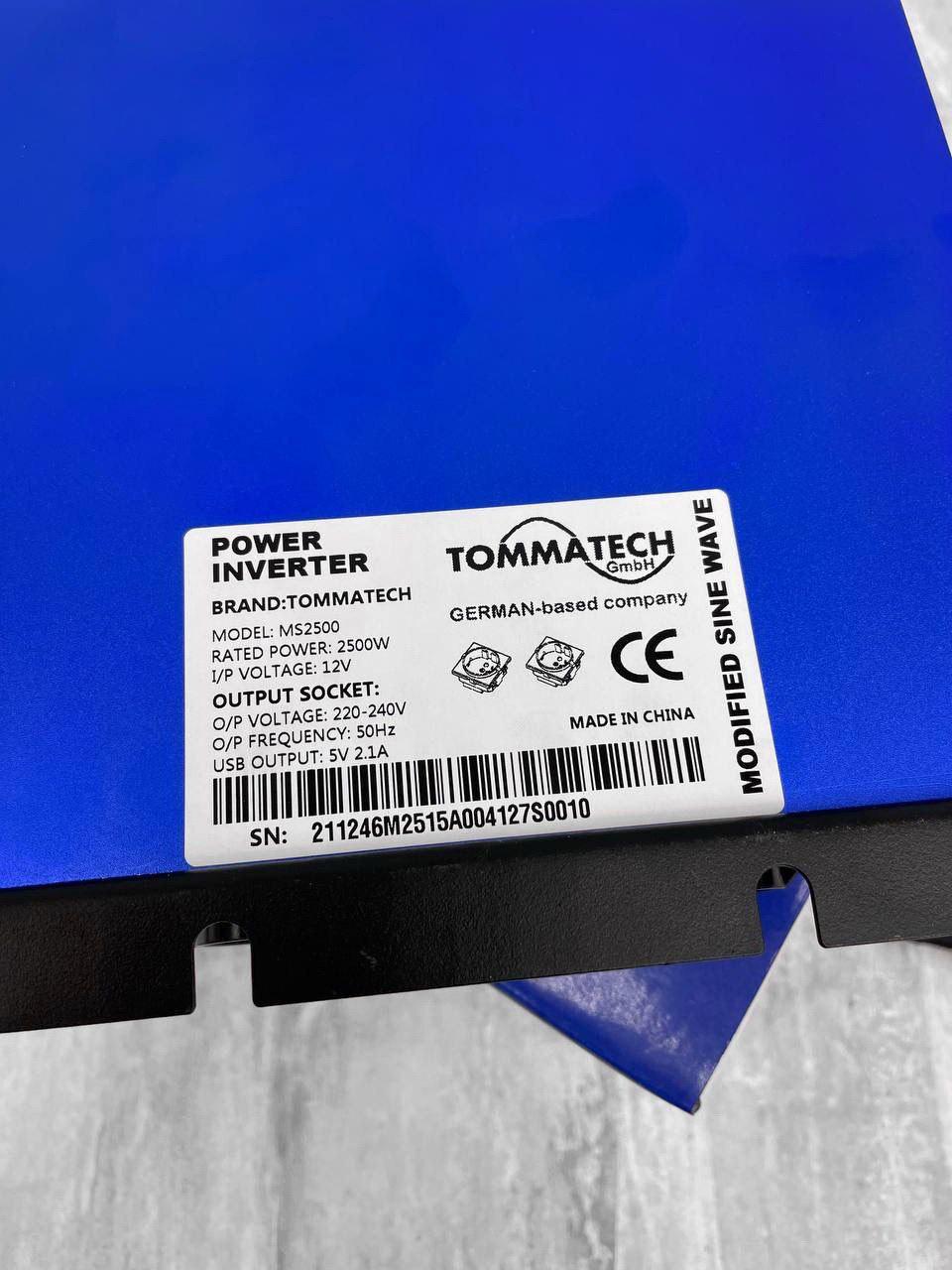 Інвертор TammaTech MS-2500 W 12 V модифікований синус - фото 4 Інвертор TammaTech MS-2500 W 12 V модифікований синус - фото 4