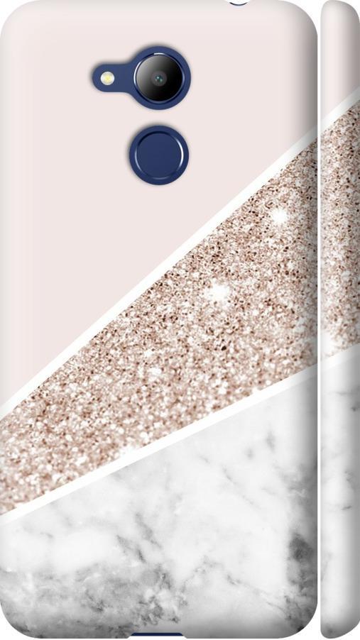 Чехол на Huawei Honor 6C Pro Пастельный мрамор (4342m-1358-42517)
