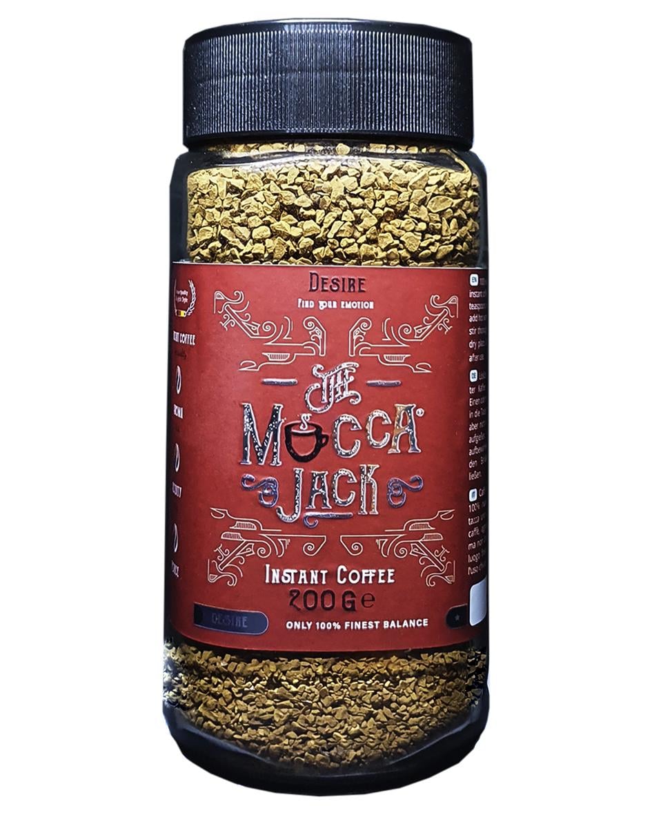 Кофе Mocca Jack Desire растворимый 200 г в стеклянной банке (55588)