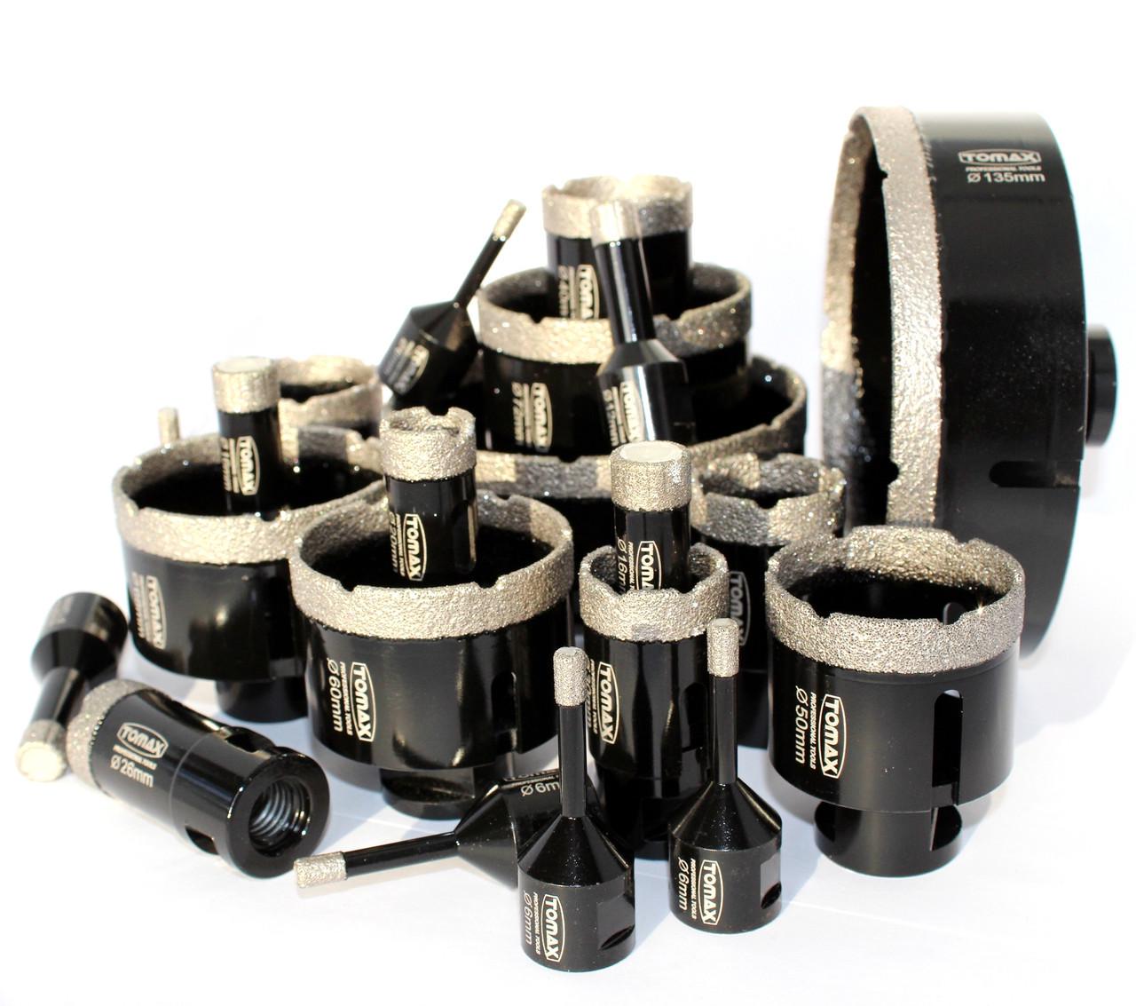 Коронка для плитки/керамогранита TOMAX 110 мм на УШМ/болгарку алмазная (1465081137) - фото 6