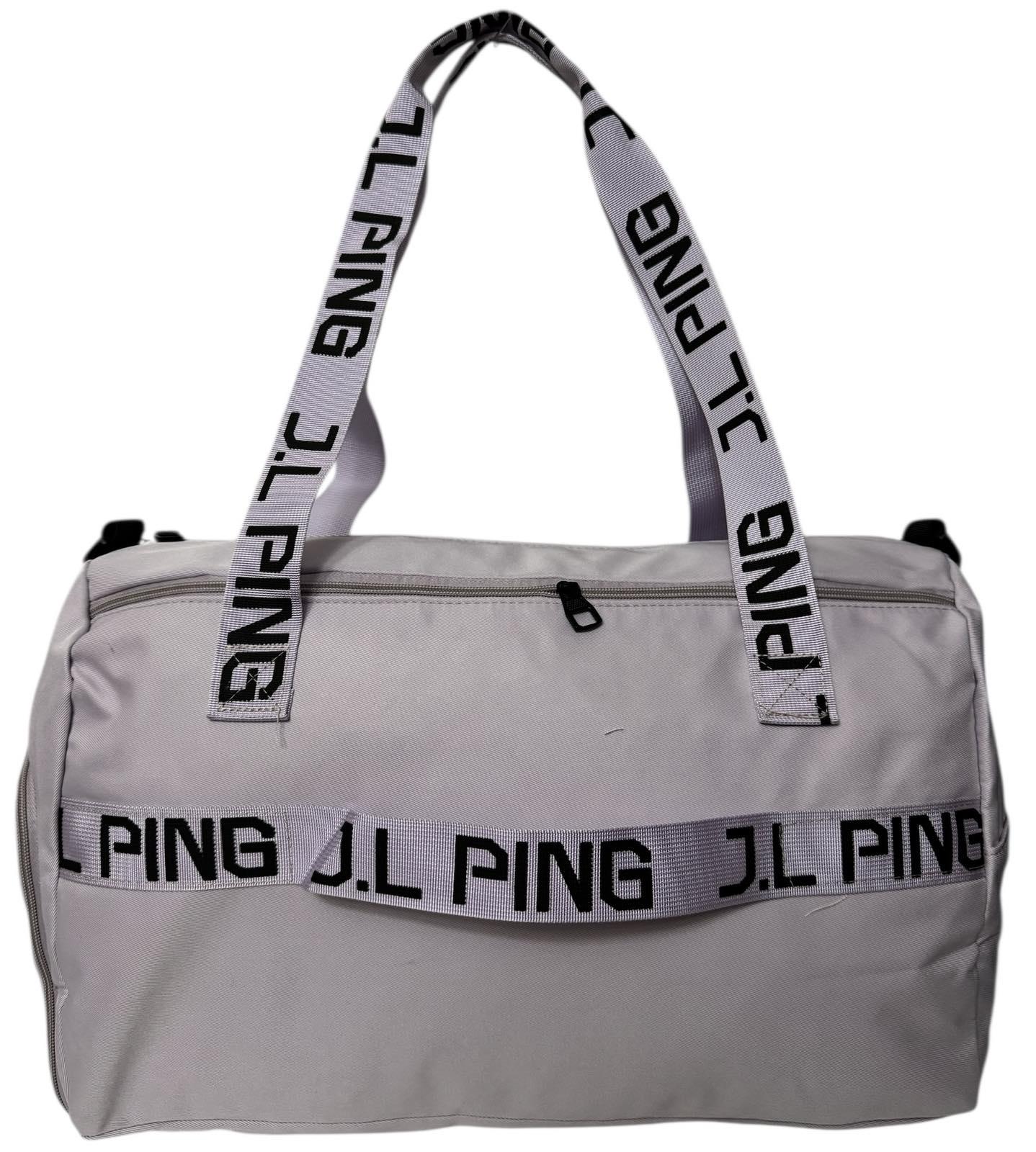 Сумка дорожня 50 л з боковими кишенями та з довгим ремінем через плече Бежевий (4200) - фото 4