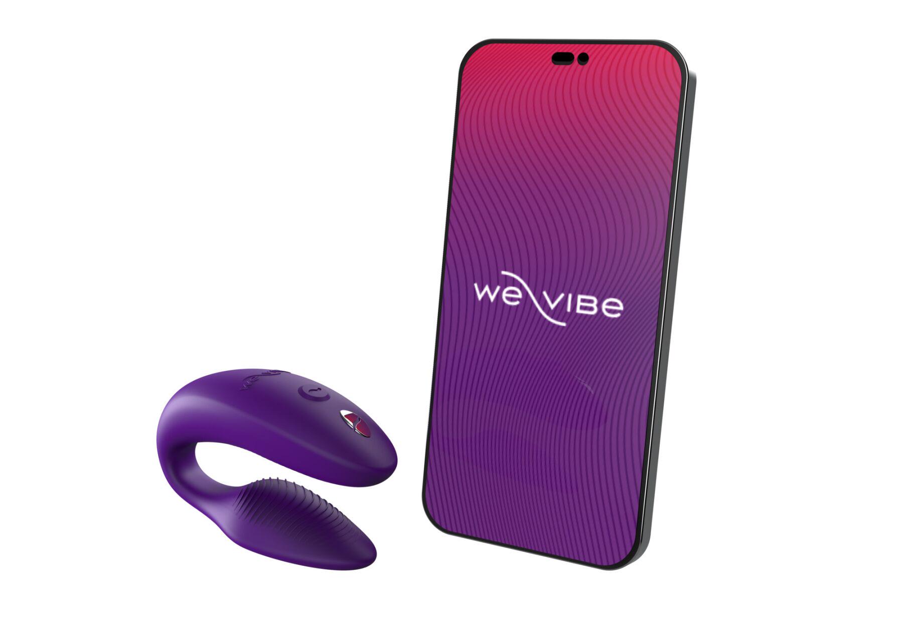 Смарт-вібратор для пар We-Vibe Sync 2 з пультом Purple (SO8762)