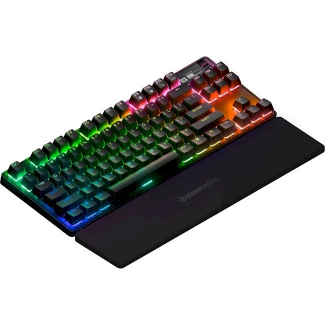 Клавиатура игровая механическая SteelSeries Apex Pro TKL Bluetooth с RGВ-подсветкой Черный (64865) - фото 4