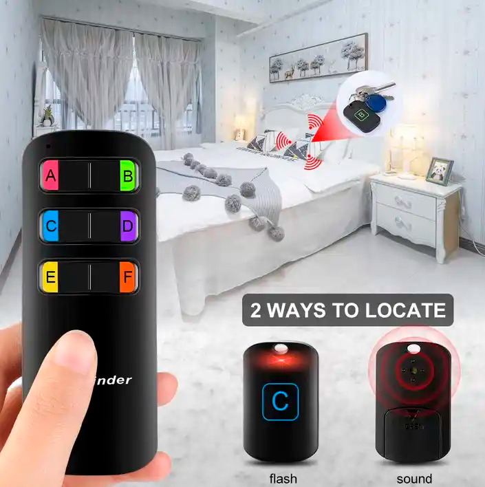 Набор трекеров Gadgets Anti-Lost Alarm Key Finder беспроводных 6в1 (KF06С) - фото 3