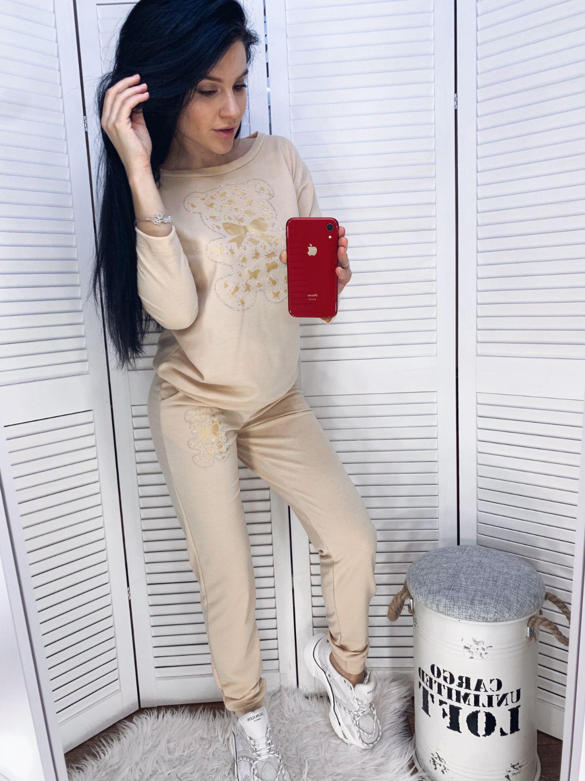 Костюм женский Fashions Teddy Bear р. 52-54 Бежевый (№81-15-бр-мас)