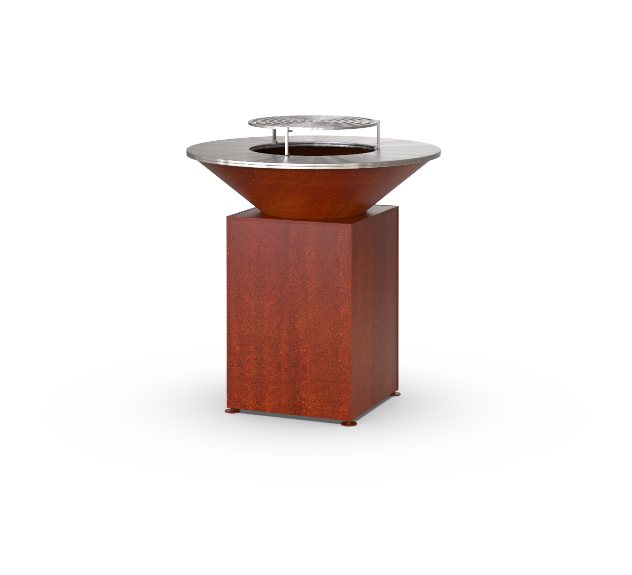 Гриль-мангал барбекю Smoke House Holla Grill Rust закрита тумба (600003) - фото 2 Гриль-мангал барбекю Smoke House Holla Grill Rust закрита тумба (600003) - фото 2