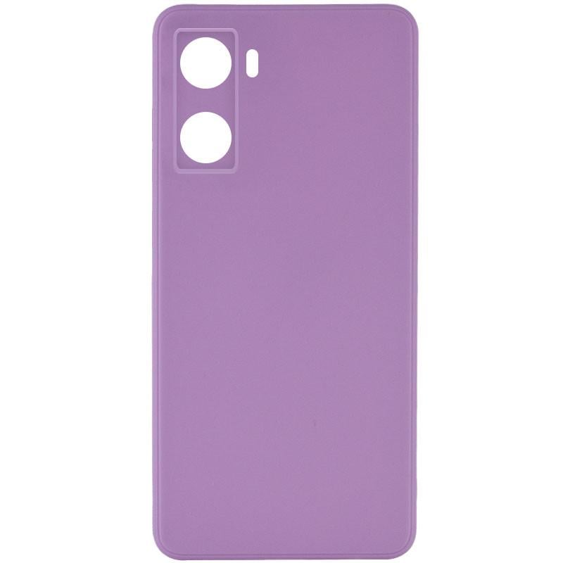 Противоударный силиконовый чехол Candy Full Camera для Oppo A57s / A77s Сиреневый / Dasheen