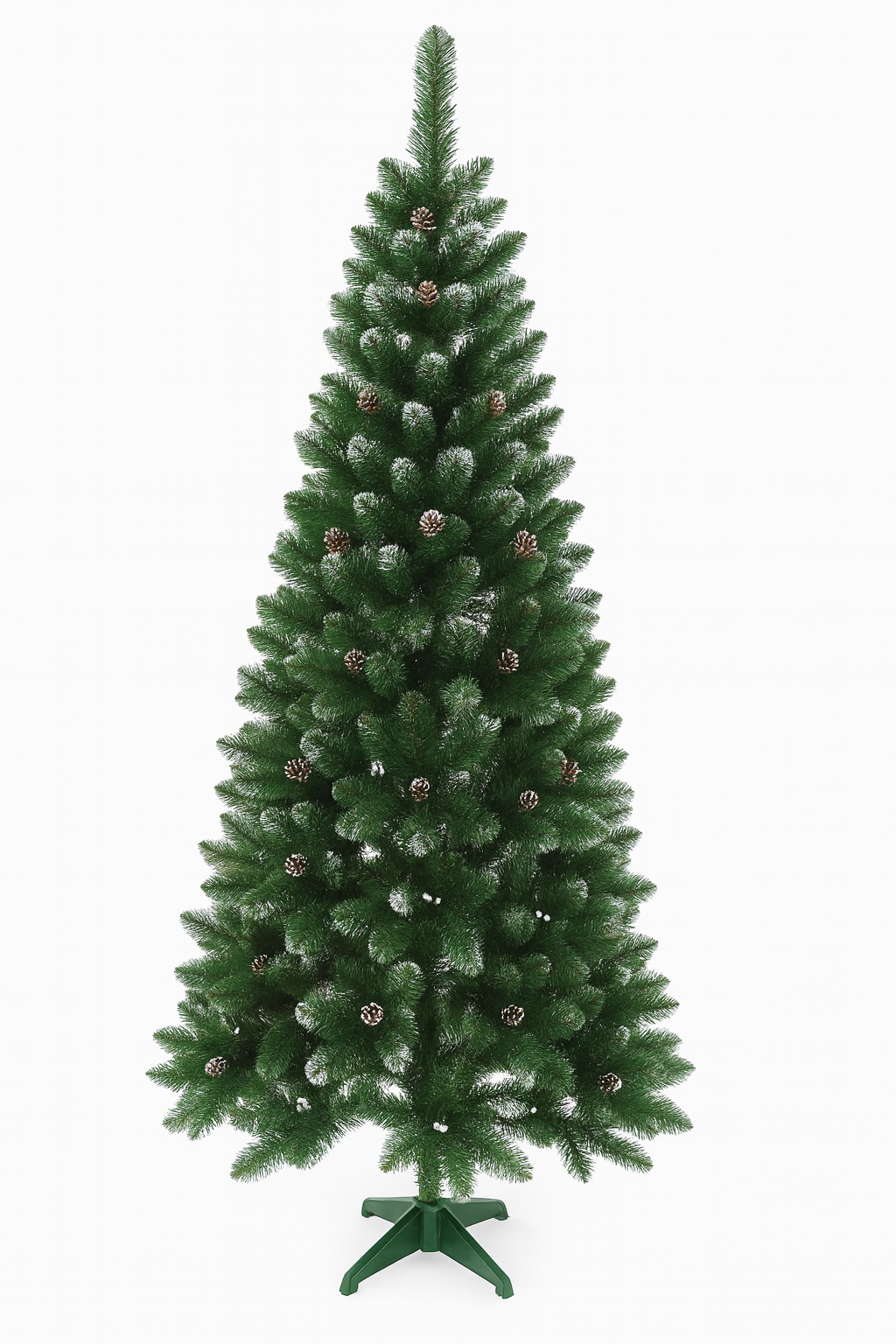 Искусственная елка пушистая со снегом YaLINKA КS18 с серебряными шишками и жемчужинами 180 см Серебристый (90887645) - фото 1 Искусственная елка пушистая со снегом YaLINKA КS18 с серебряными шишками и жемчужинами 180 см Серебристый (90887645) - фото 1