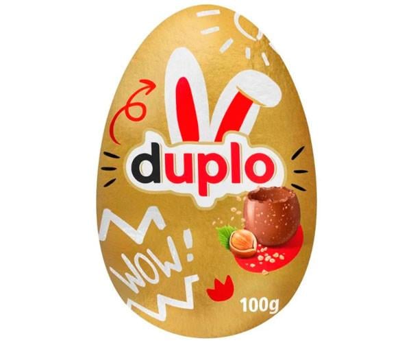 Шоколадное яйцо Ferrero Duplo Пасхальное Золотое 100 г (2517877972)