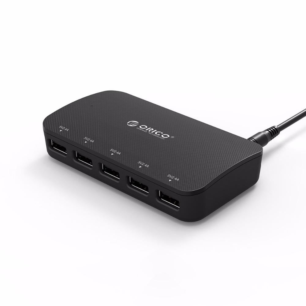 Зарядное устройство Orico Smart Desktop Charger 25 W 5 USB-портами DCP-5U (887495756) Зарядное устройство Orico Smart Desktop Charger 25 W 5 USB-портами DCP-5U (887495756)