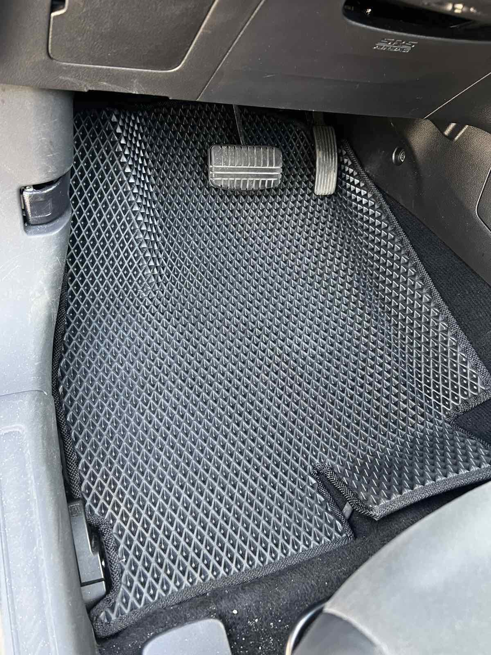 Коврики EVA с бортиками в салон Subaru Legacy 2III B12 1999-2003 гг. Черный (2395904248)