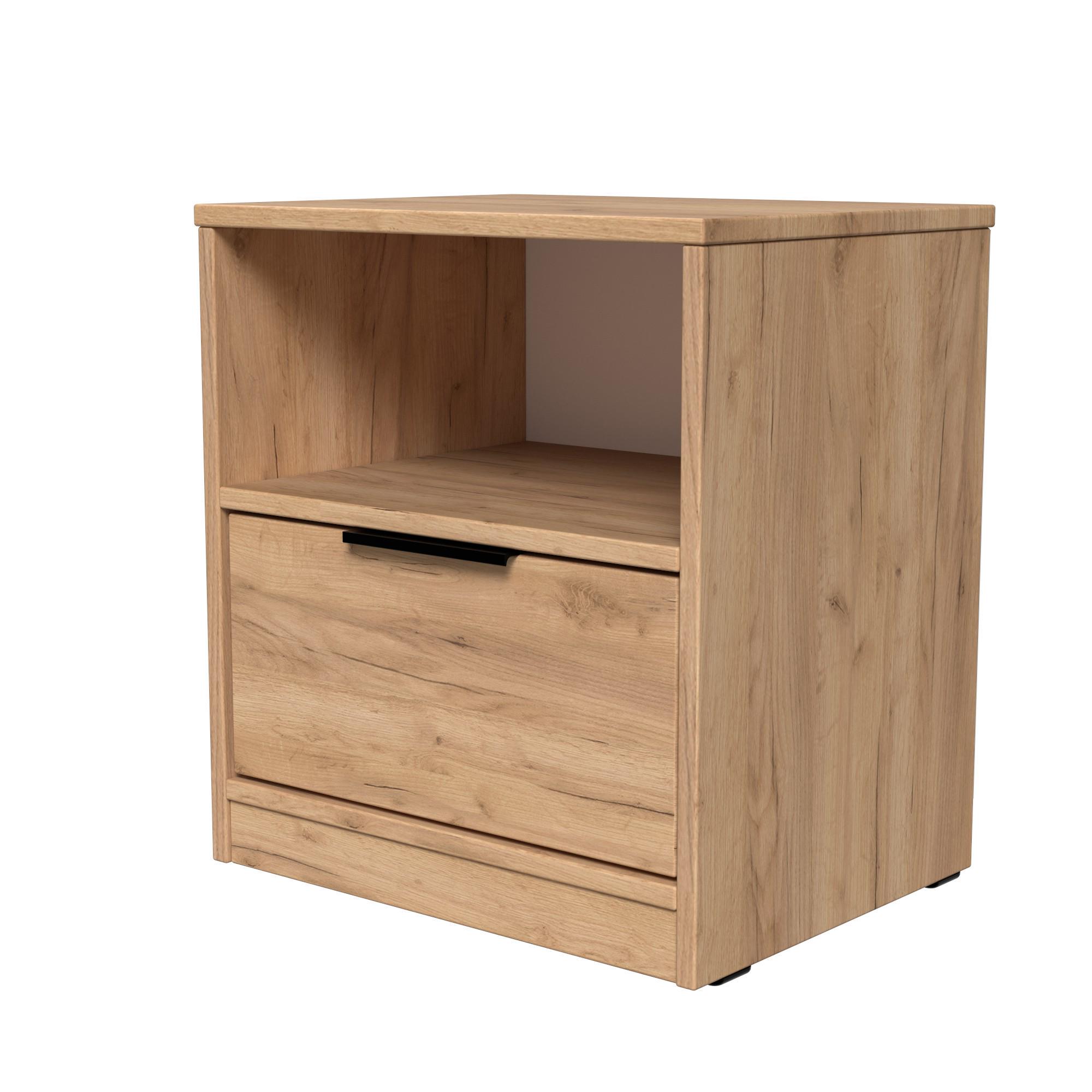 Тумба прикроватная ТП4 SENAM 490х450х350 мм ДСП Дуб Крафт Золотой - фото 3