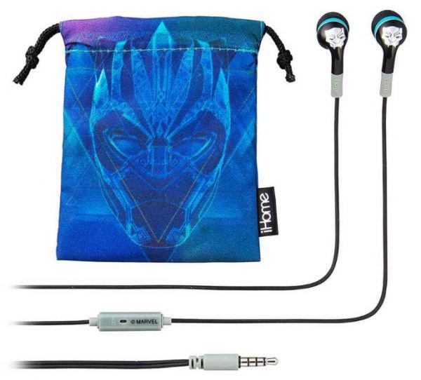 Наушники eKids iHome MARVEL Black Panther mic (VI-M15BP.FXV8M) - фото 2