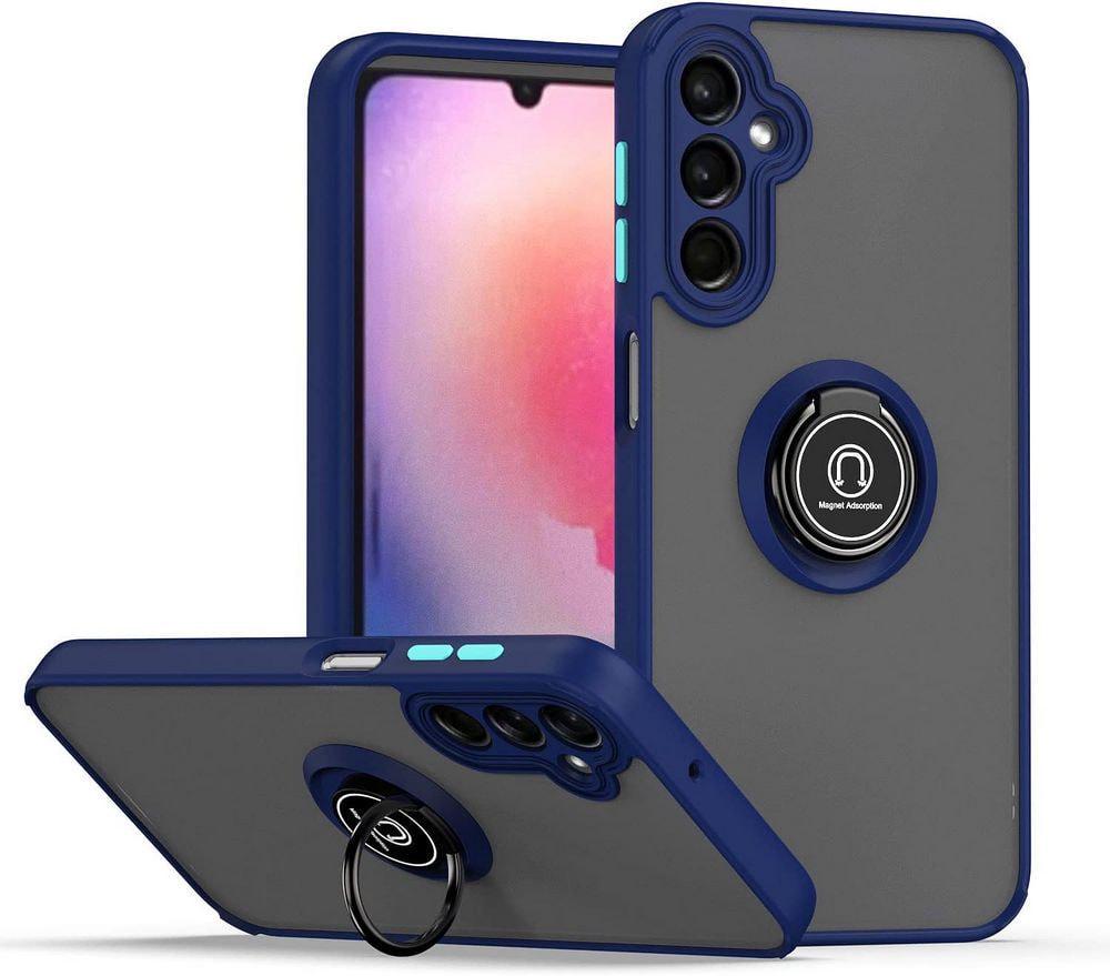 Защитный чехол MatteLuxe Samsung Galaxy A15 A155 (с кольцом) Blue (36147-28)