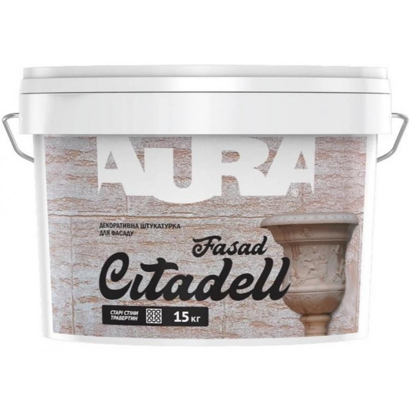 Штукатурка декоративная фасадная Aura Citadell Fasad 15 кг (2568872611)