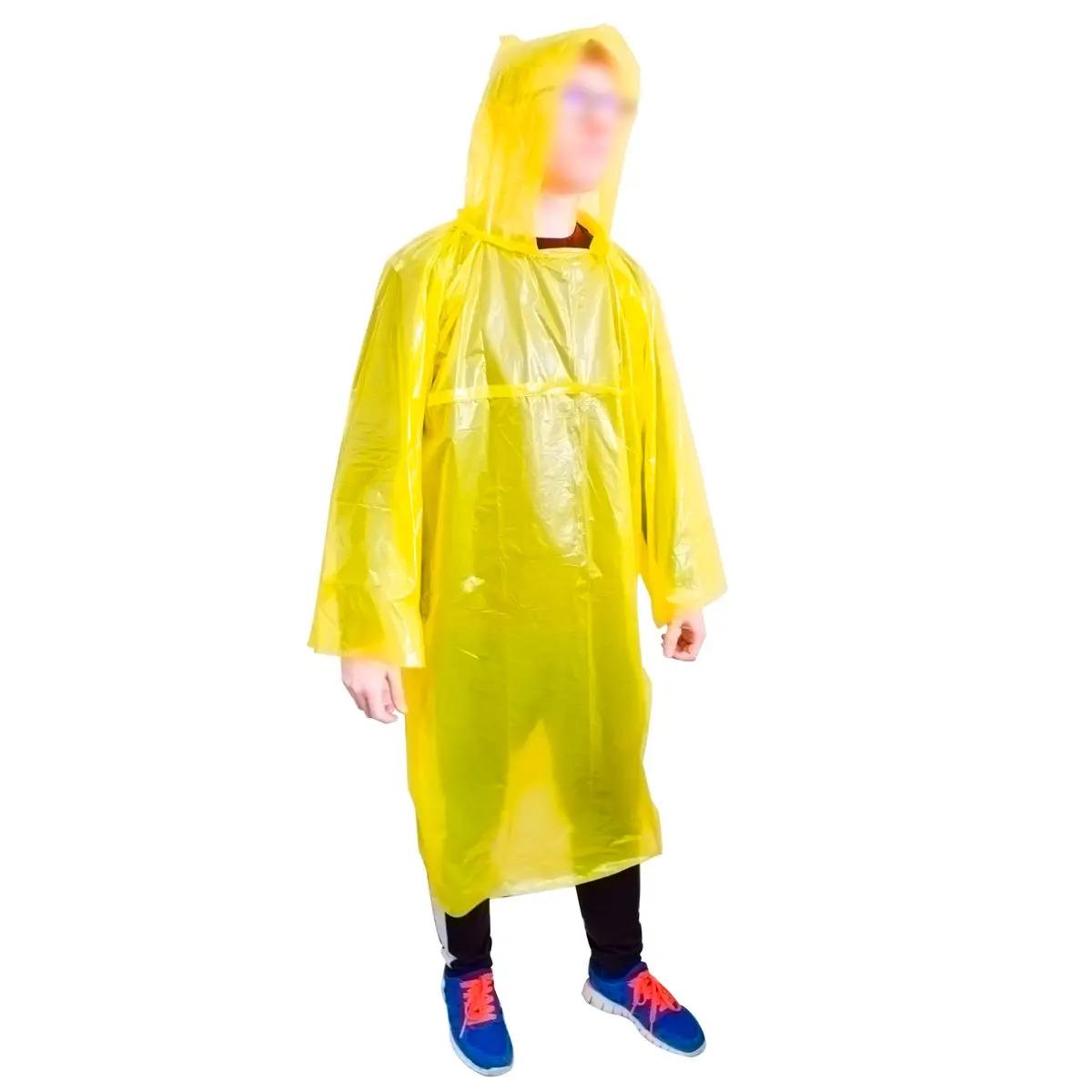 Плащ от дождя Ваш комфорт сплошной 107х80 см Желтый (1008494-Yellow)