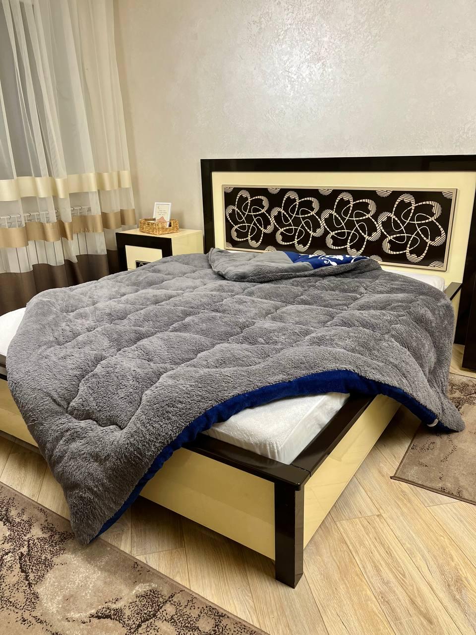 Покривало-ковдра фліс/вовна 195х215 см (др-07) - фото 3 Покривало-ковдра фліс/вовна 195х215 см (др-07) - фото 3